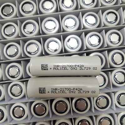 بطارية ليثيوم من تايوان ماجيك موليسل 21700 P42A ذات درجة حرارة منخفضة 3.7 فولت 4200 مللي أمبير