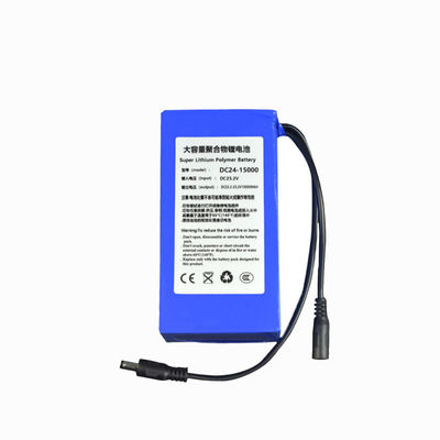 MSDS 24V 15A Lithium Ion Polymer Battery For Medical Equipment
